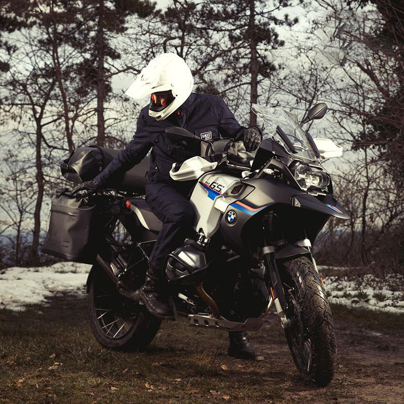 BMW R nineT 1200 Roadster [2014-2023] - Zwei Khali-Seitentaschen aus TPU 35L - 45L + Paar Aluminiumplatten