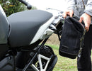 BMW R 1250 GS LC Rad [2019-2023] - Crust Leder-Seitentasche 10–14L + Taschenrahmen links
