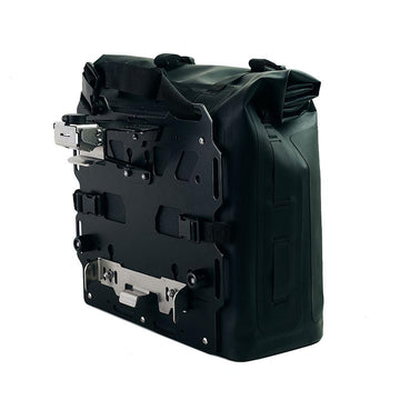 BMW F 850 GS [2018-2024] - Khali Seitentasche aus TPU 35L - 45L + Aluminiumplatte auf der Schalldämpferseite
