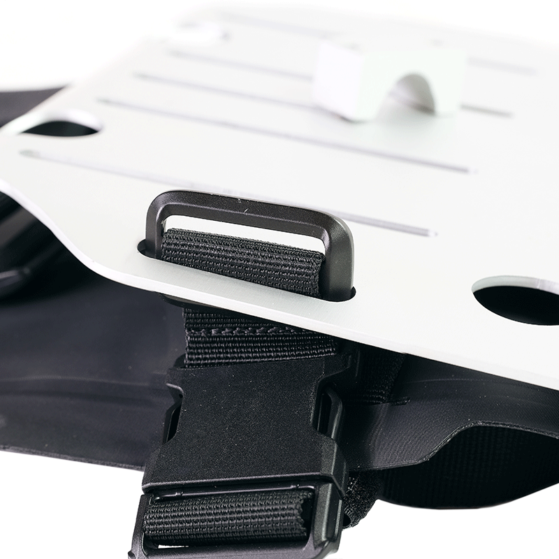 BMW R 850 R / R 1100 R [1993-2002] - Aluminium-Taschenhalter mit verstellbarer Khali-Vorderseite in Hypalon