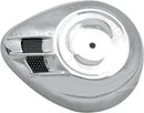 Harley-Davidson FXDBB 1690 Dyna Street Bob Special [2014-2015, 2015] - Mini Teardrop Stealth Luftfiltersatz – Oberfläche: Silber – Bild 8