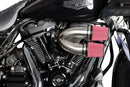Harley-Davidson Fxlrs 1923 ABS [2025] - Tuned Induction Luftfilterkit – Oberfläche: Silber – Bild 3