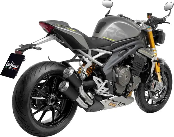 Triumph Speed ​​​​Triple 1200 RS [LEOVINCE] – LV-10 felcsúsztatható hangtompító