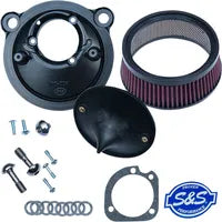 Harley-Davidson Xl 1200 Sportster [2020] - Mini Teardrop Stealth Luftfilter-Kit – Oberfläche: Silber – Bild 11