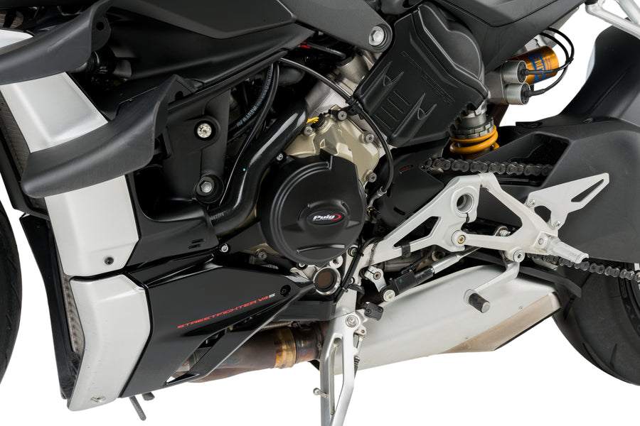 DUCATI STREETFIGHTER V4S [2022] – Motorvédők – Fekete