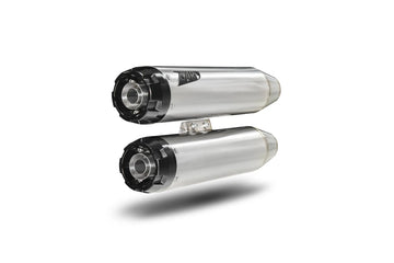 harley davidson fxlrs [ZARD] – Overlapped Slip-Ons hangtompító HD-SOFTAIL M8-hoz