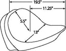 harley davidson flst [DRAG SPECIALTIES] – Egyéni ülés, háttámla kompatibilis-6