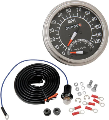 Harley Davidson FX [DRAG SPECIALITÁS] – 5" FL-Style 2:1 sebességmérő