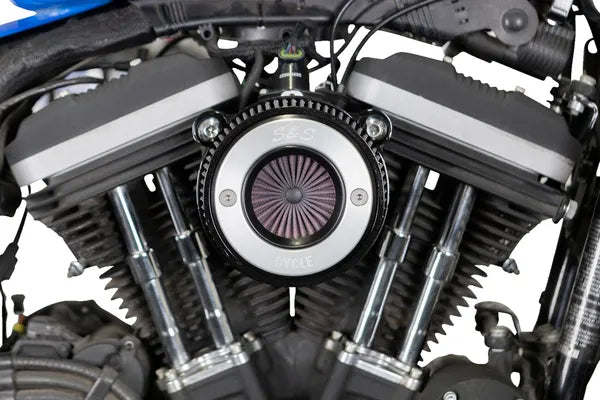 Harley-Davidson Xl 1200 Xs Forty Eight Special [2020] - Air Stinger Stealth Luftfiltersatz – Oberfläche: Schwarz, Verchromt – Bild 9