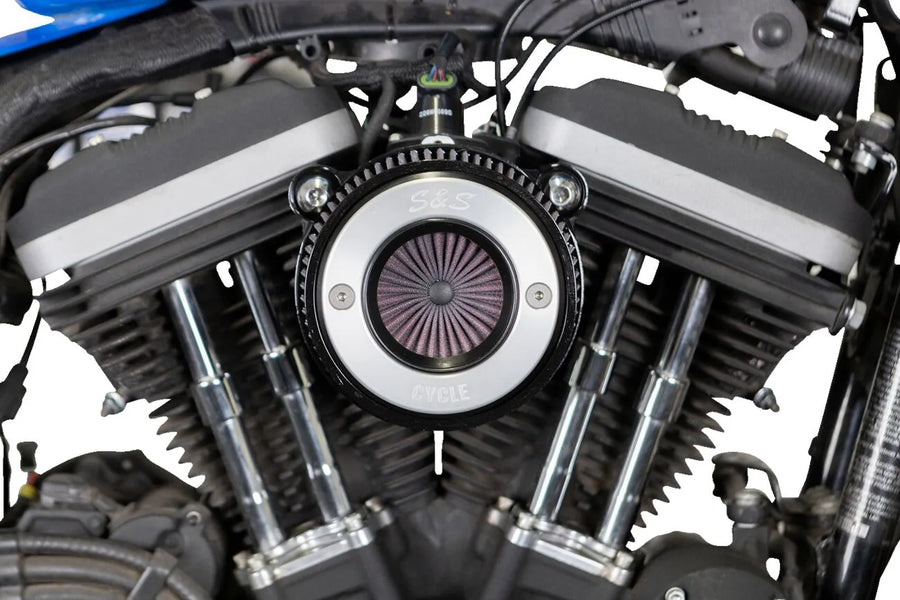Harley-Davidson Xl 1200 T Sportster Superlow [2018] - Air Stinger Stealth Luftfiltersatz – Oberfläche: Schwarz – Bild 3