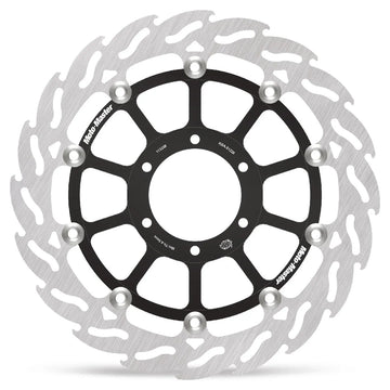 Bmw M 1000 R ABS [2025, 2025-2026] - FLAME Schwimmende Alu-Bremsscheibe – Oberfläche: Schwarz, Silber – Art.-Nr. 113209 – Bild 1