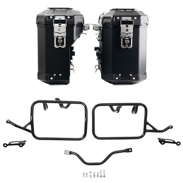 BMW R 12 G/S [2025-2026] - Atlas Aluminium-Taschenpaar 39L+32L + Atlas BMW R12 G/S Aluminium-Satteltaschenrahmen