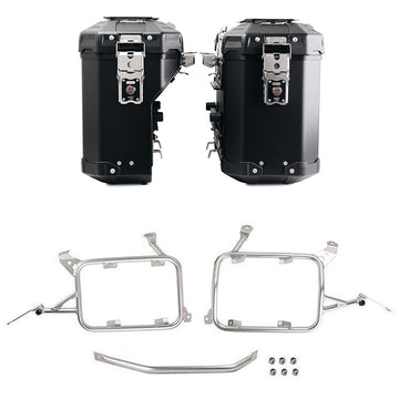 BMW R 1200 GS LC [2013-2018] - Atlas Aluminium-Taschenpaar 39L + 32L + Taschenrahmen aus Aluminium R1200GS LC - R1250GS & ADV