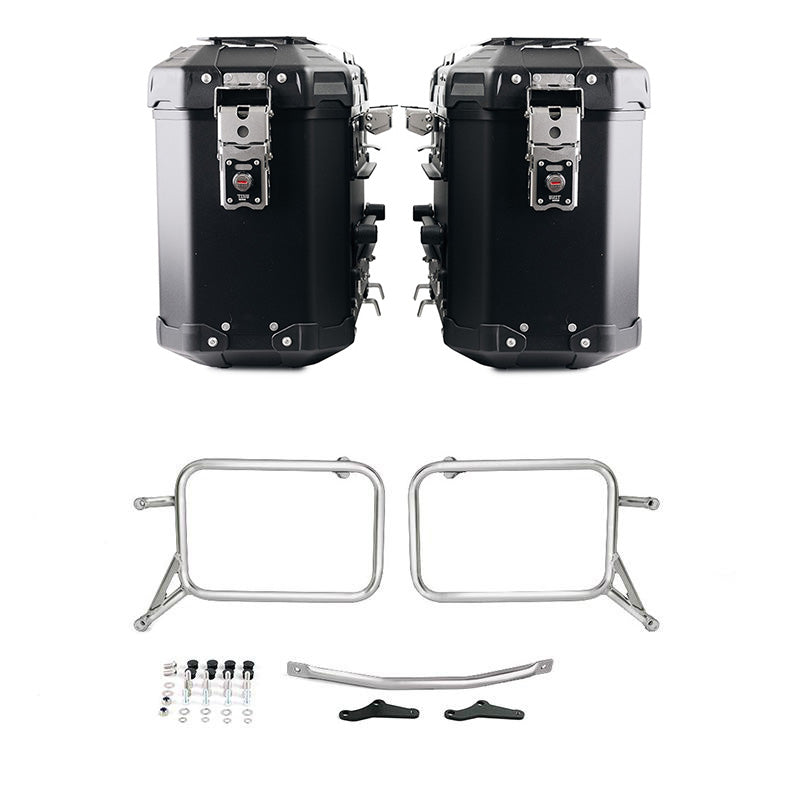 BMW R 850 GS / R 1100 GS / R 1150 GS Adventure [1994-2004] - Atlas alumínium táskapár 39L + 39L + alumínium táskaváz R850R - R1100R - R1150R, R850GS - R1100GS és R151