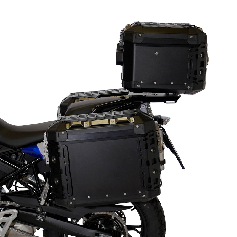 BMW F 450 GS [2026-] - Atlas alumínium oldaltáska készlet 48L + 41L + Atlas alumínium nyeregtáska váz