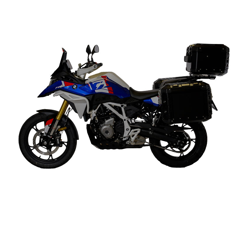BMW F 450 GS [2026-] - Atlas alumínium oldaltáska készlet 48L + 41L + Atlas alumínium nyeregtáska váz