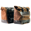 BMW F 450 GS [2026-] - Paar Cult-Seitentaschen aus Spaltleder 40L - 50L + Aluminiumplatte
