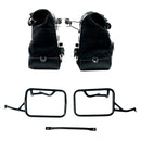 BMW R 12 nineT [2024-2026] - Paar Cult-Seitentaschen aus Spaltleder 40L - 50L + Aluminiumplatte + Rahmen für Aluminiumtaschen