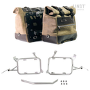 BMW R 1200 GS ADV LC [2014-2018] - Paar Cult-Seitentaschen Spaltleder 40–50L + Alu-Platte + Taschenrahmen Alu R1200GS LC - R1250GS & ADV