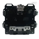 BMW R 1200 GS ADV LC [2014-2018] - Paar Aluminiumplatten mit vorderen Schnellkupplungen aus Hypalon und Schlössern