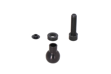 [SW-MOTECH] - 1 hüvelykes golyó M10 x 1,25 mm-es tükörmenethez, fekete - 1. kép