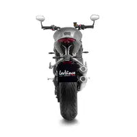 Triumph Speed ​​​​Triple 1200 RS [LEOVINCE] – LV-10 felcsúsztatható hangtompító rozsdamentes acélból