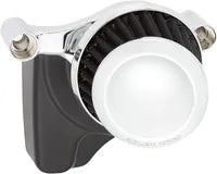 Harley-Davidson Xl 1200 Sportster [2020] - Mini Teardrop Stealth Luftfilter-Kit – Oberfläche: Silber – Bild 12
