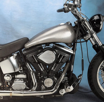 harley davidson flst [DRAG SPECIALTIES] – 2"-os, meghosszabbított, kétrészes lapos tartálykészlet - 0