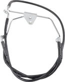 harley davidson flhtcui [DRAG SPECIALTIES] – Extended Black Brake Line Kit-1