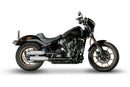 harley davidson softail street bob fxbb [ZARD] – Átlapolt, felcsúsztatható hangtompító HD-SOFTAIL M8-hoz-2