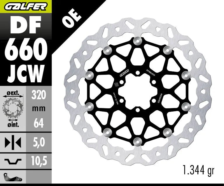 Bimota SB5 1135 [1985-1986] - BREMSSCHEIBE FLOATECH WAVE – Bild 2