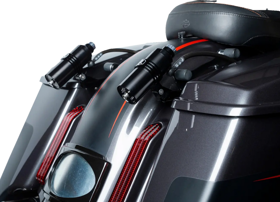 Harley-Davidson FLHXU 1977 Street Glide Ultra 121 [2025] - REVO ARC Billet Remote Reservoir Außenhalterungen – Bild 2
