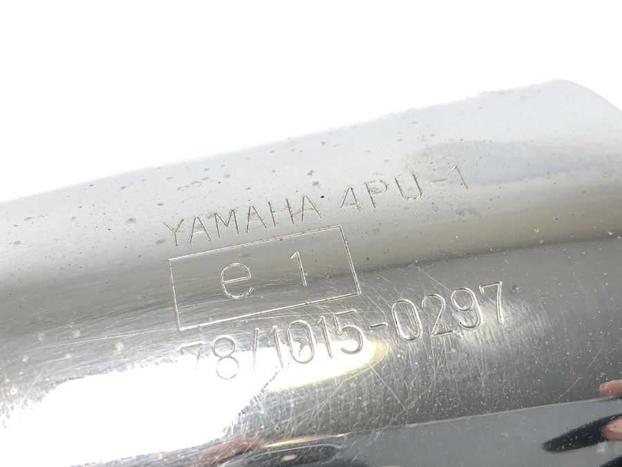 Yamaha XJR 1200 4PU [1996] - Kipufogó hangtompító kipufogó hangtompító króm bal