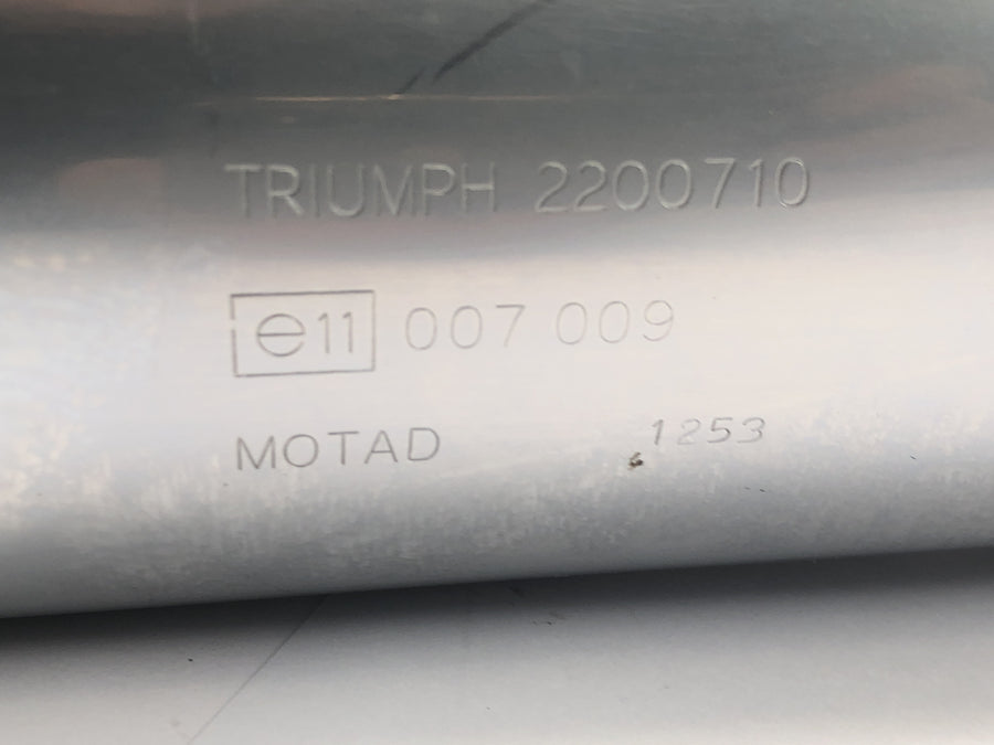 Triumph Daytona 1200 T300D [1994] - Hangtompító jobb hátsó hangtompító kipufogó