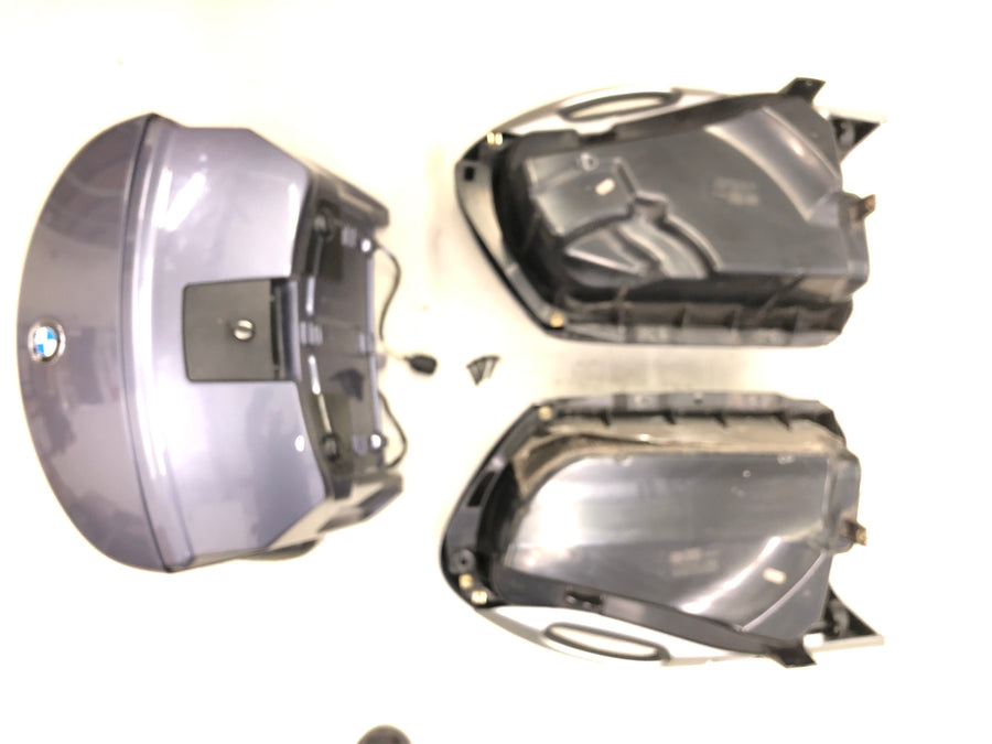 BMW K 1200 LT K2LT [1999] - Bőröndkészlet felső bőrönddel, belső zsebekkel