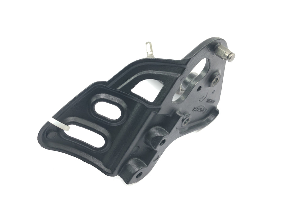 Triumph Tiger 955i 709EN [2003] - Driver's footrest on the right with holder for the footrest system