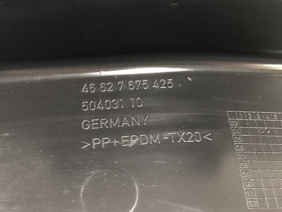 BMW K 1200 S K12S [2005] - Hátsó alépítmény belső panel
