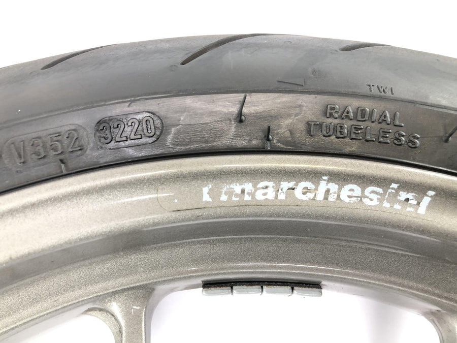 Ducati 999 H4 [2003] - első kerék felni alumínium felni Marchesini gumi 3,50x17"