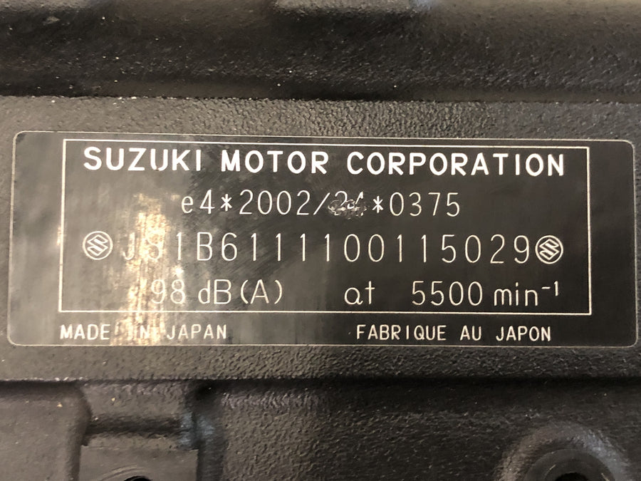 Suzuki GSX R 1000 WVB6 K6 [2006] - váz jármű regisztrációs okmánnyal