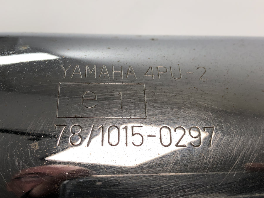 Yamaha XJR 1200 4PU [1996] - Kipufogó hangtompító kipufogó hangtompító króm jobb