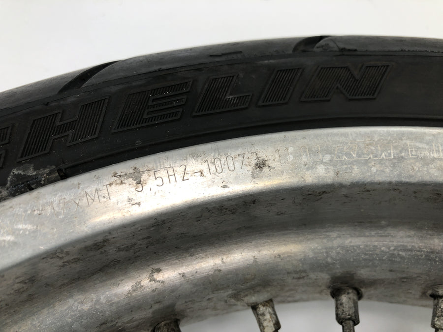 KTM 640 LC4 Prestige [2005] - első kerék felni kerék küllős kerék 3,50 x 17"