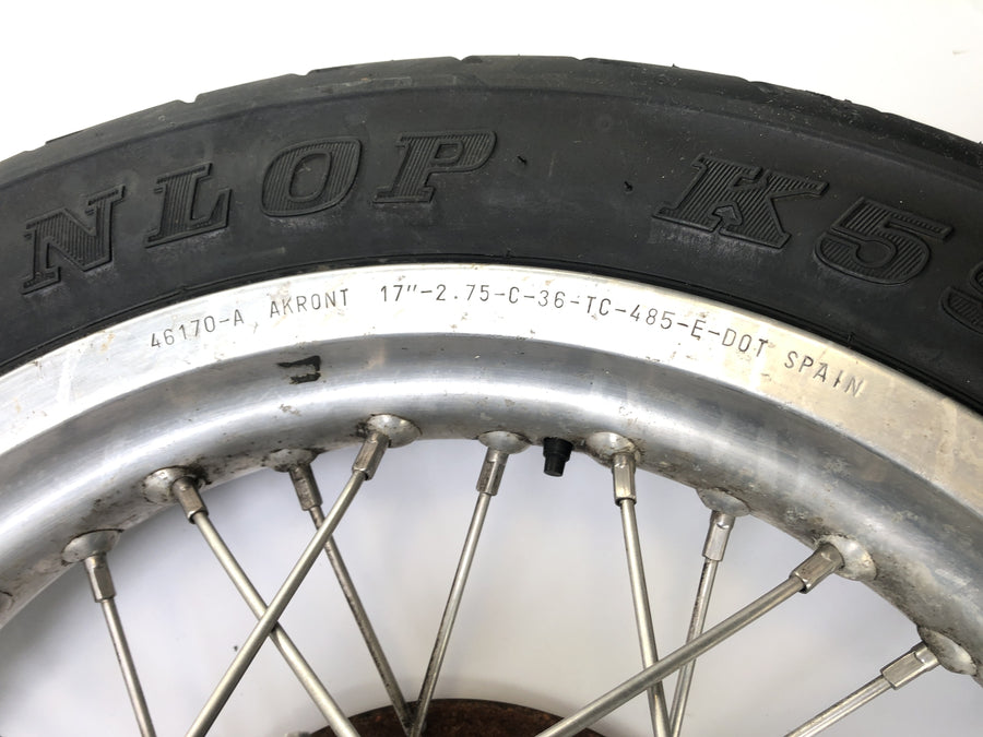 Cagiva Elefant 650 [1984] - Hátsó keréktárcsa lánckerékkel és féktárcsával