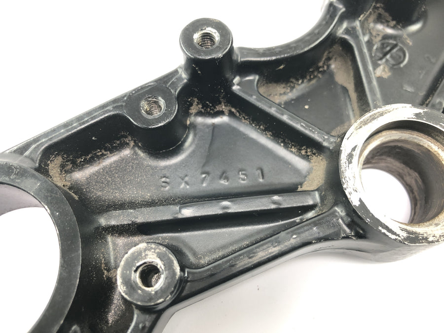 Suzuki GSX R 1100 GU74C [1987] - felső villahíd, kormányfej híd, első bilincs
