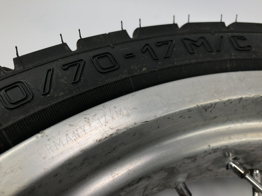 KTM 640 LC4 Prestige [2005] - Hátsó kerék felni kerék küllős kerék 4,25 x 17"