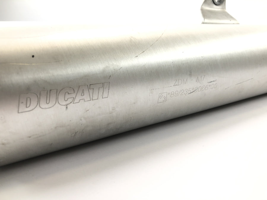 Ducati ST3 S3 [2004] - hangtompító jobb kipufogó hangtompító ARROW hangtompító ezüst