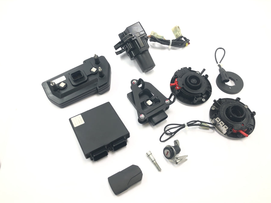 Ducati Multistrada 1200 S Touring [2009] - Zárkészlet gyújtáskapcsoló indításgátló ECU sebességmérő érzékelő