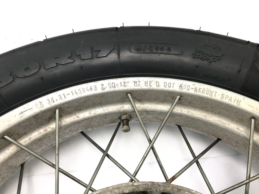BMW R 100 GS 247E [1991] - hátsó kerék felni küllős kerék 2,50 x 17"