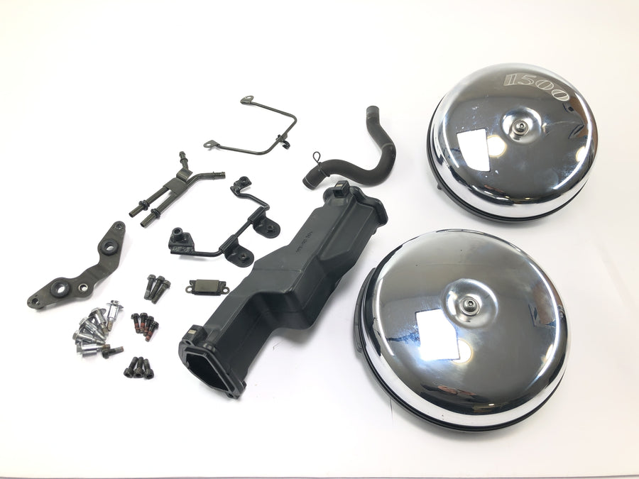 Kawasaki VN 1500 Mean Streak VN50T [2005] - Légszűrő doboz Légszűrő ház Airbox komplett rögzítőanyaggal