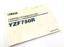 Yamaha YZF 750 R 4HN [1995] - Használati utasítás kézikönyv használati útmutató-1