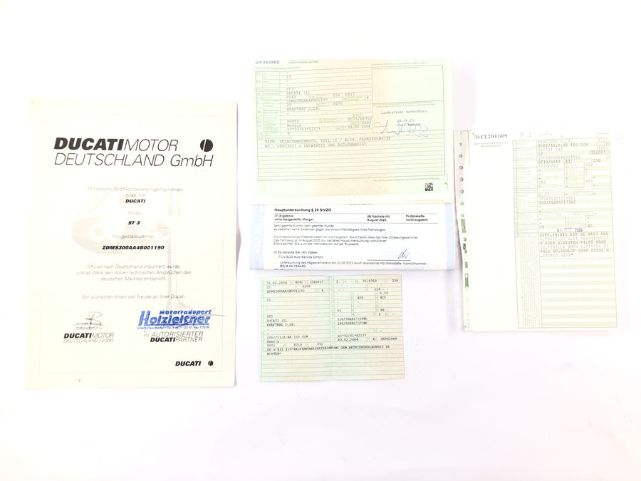 Ducati ST3 S3 [2004] - Váz főváz papírokkal